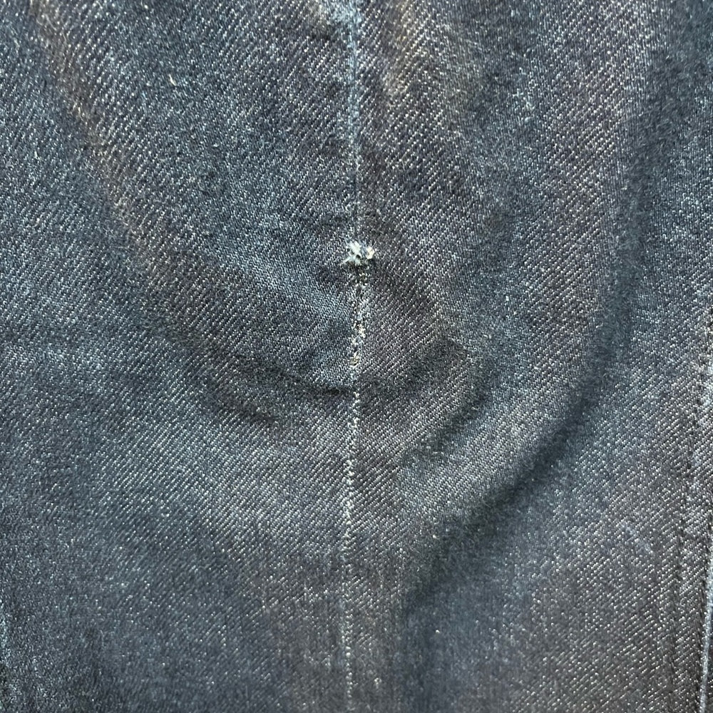 ASOS Denim Skirt in Dark Blue. Size 6 - Picture 4 of 5